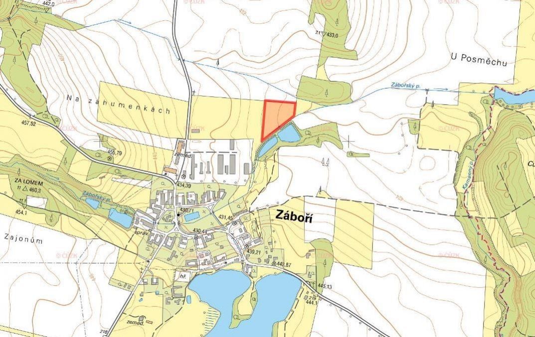 Prodej zemědělský pozemek - Dubné, 373 84, 13 007 m²