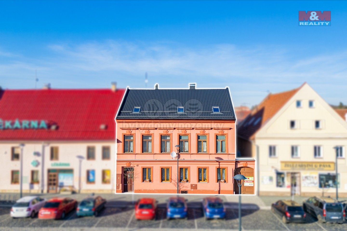 Činžovní domy, nám. 1. máje, Mimoň, 120 m²