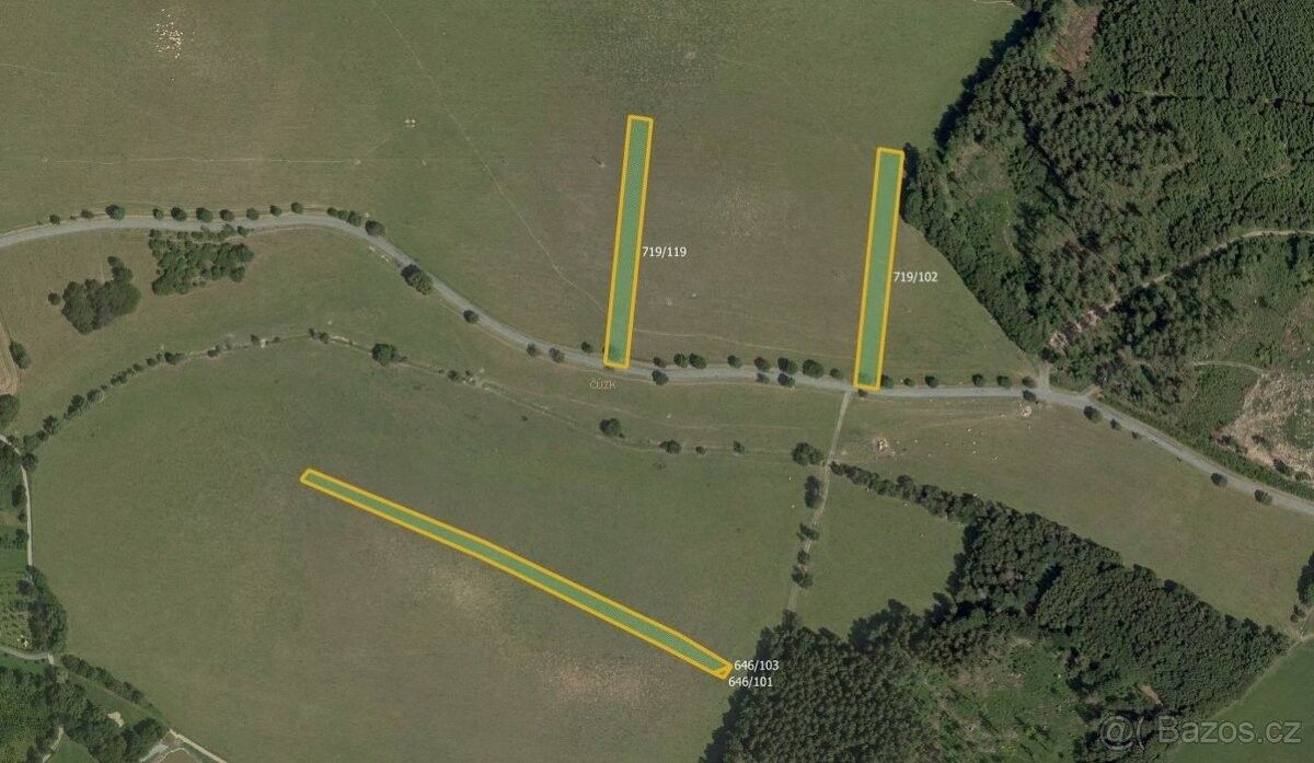 Zemědělské pozemky, Boskovice, 680 01, 12 807 m²