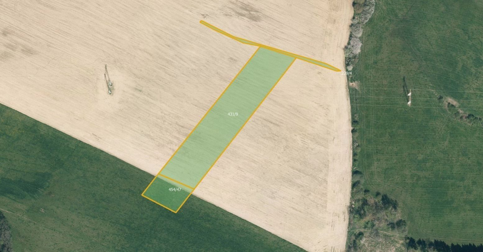 Zemědělské pozemky, Orlov, Jistebnice, 13 778 m²