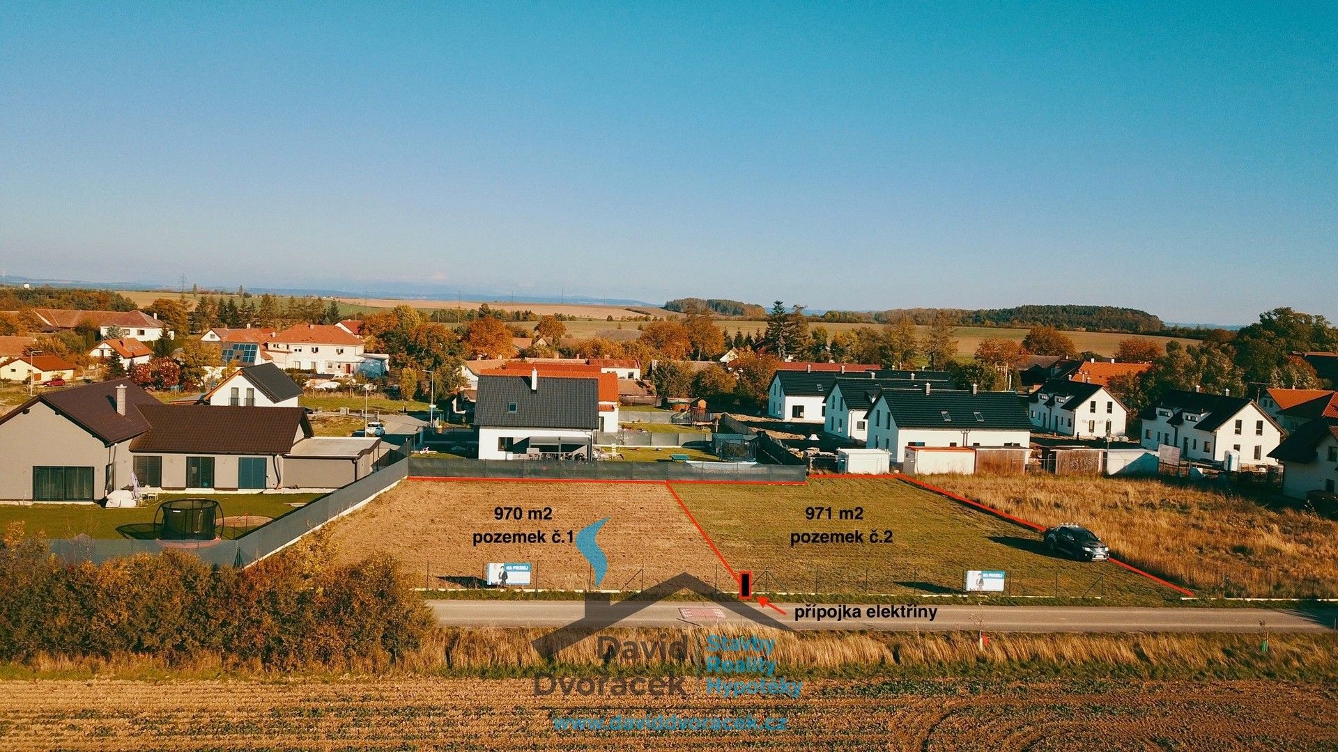 Pozemky pro bydlení, Librantice, 970 m²