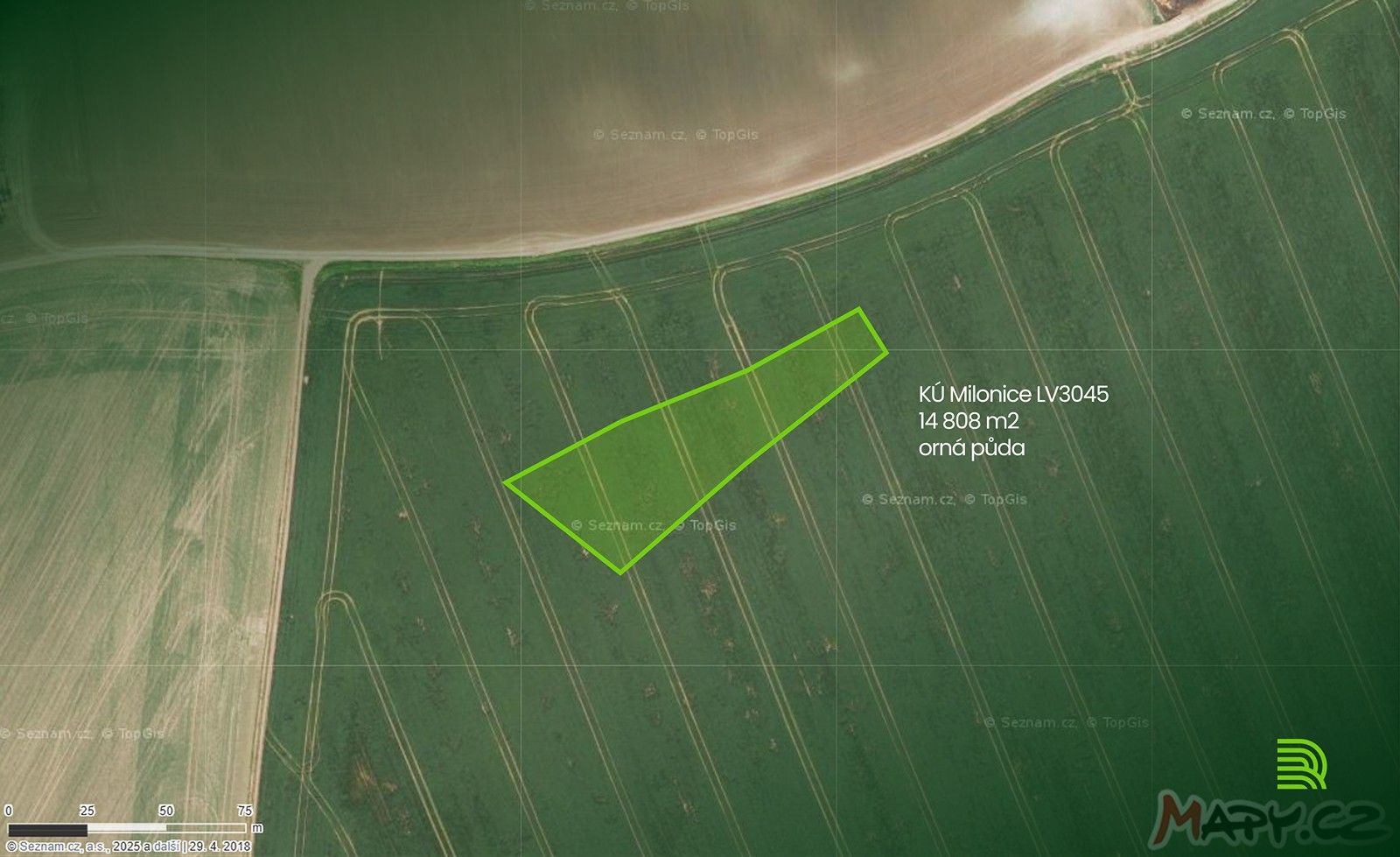 Prodej pozemek pro bydlení - Milonice, 14 808 m²