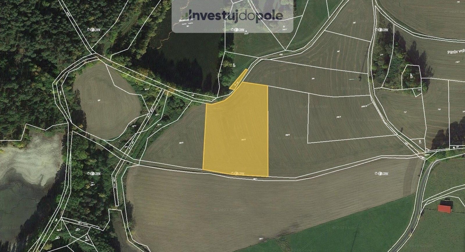 Zemědělské pozemky, Vydří, 10 258 m²