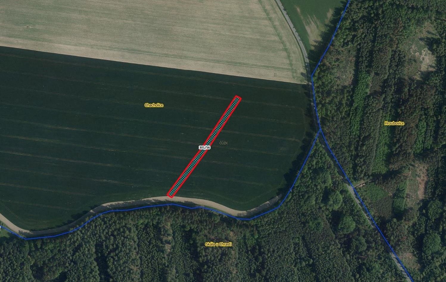 Zemědělské pozemky, Chacholice, Chrast, 3 247 m²
