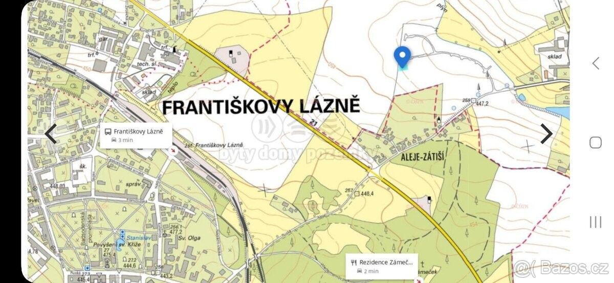 Prodej pozemek - Cheb, 350 02, 792 m²
