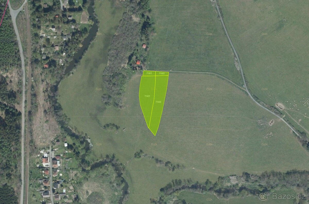 Zemědělské pozemky, Nepomuk, 335 01, 936 m²