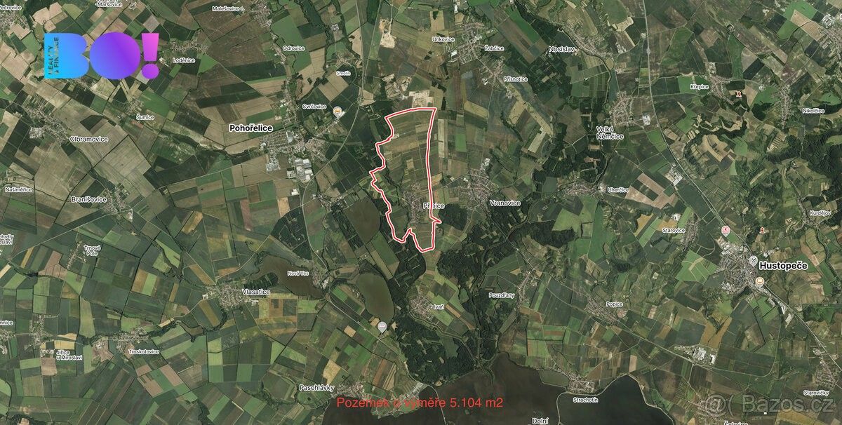 Zemědělské pozemky, Babice u Uherského Hradiště, 687 03, 5 104 m²