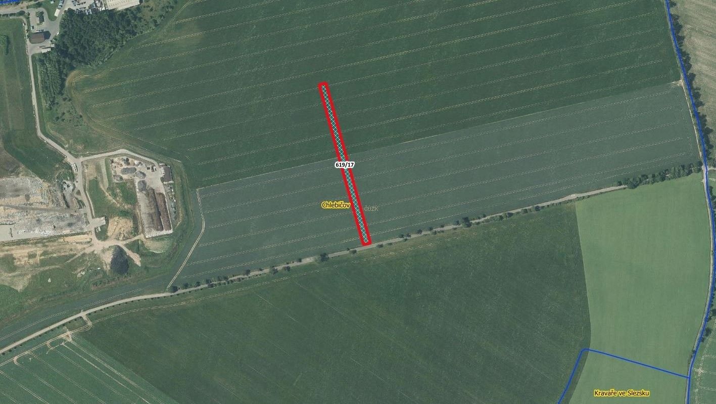 Zemědělské pozemky, Chlebičov, 3 209 m²