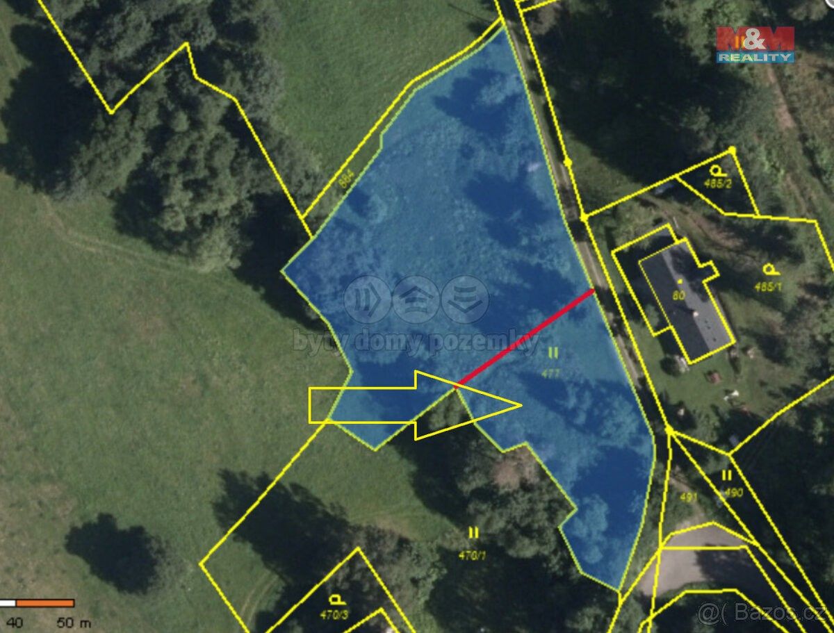 Prodej zahrada - Bernartice u Trutnova, 542 04, 1 039 m²