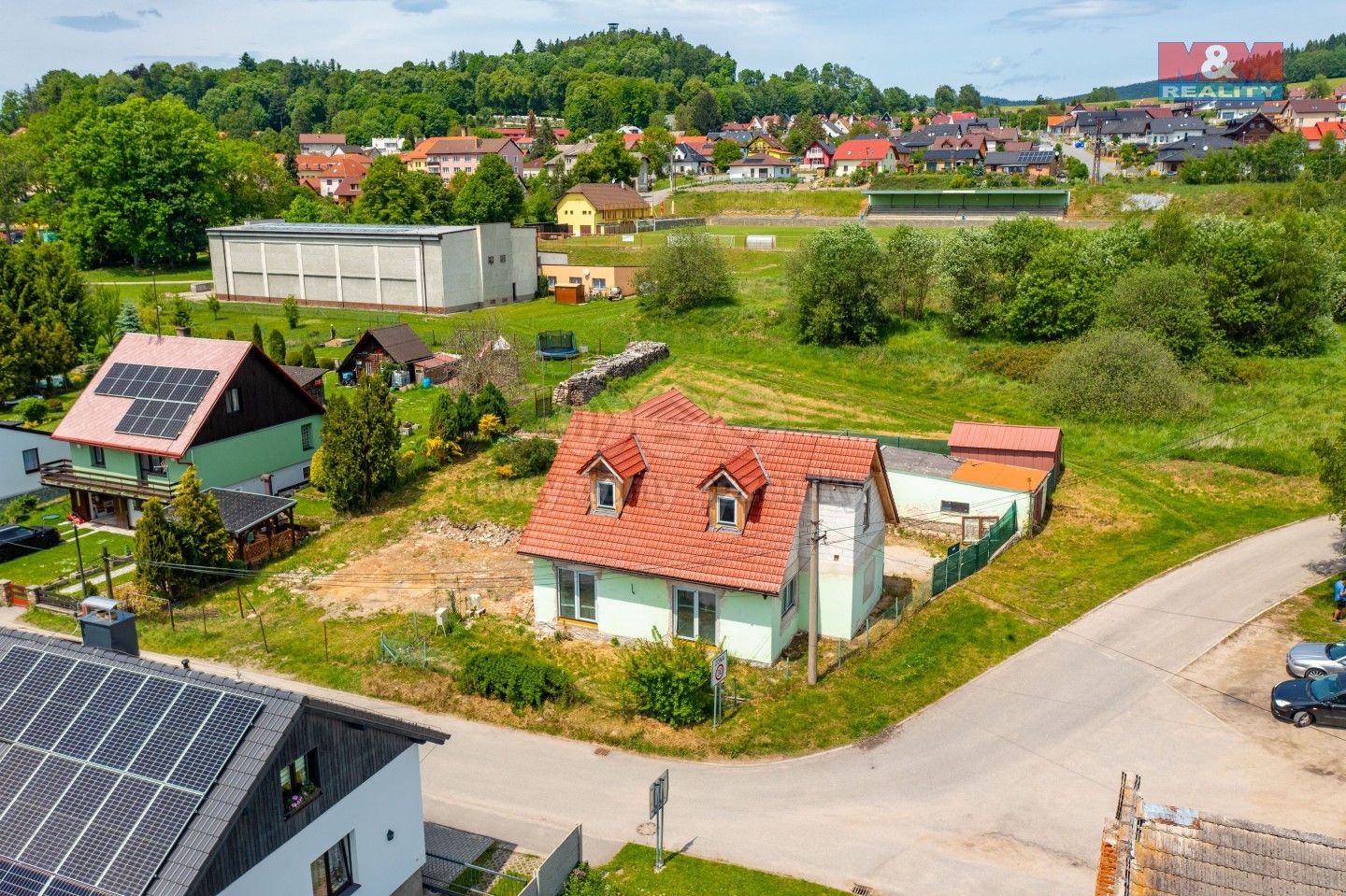 Rodinné domy, V Domkách, Horní Planá, 264 m²