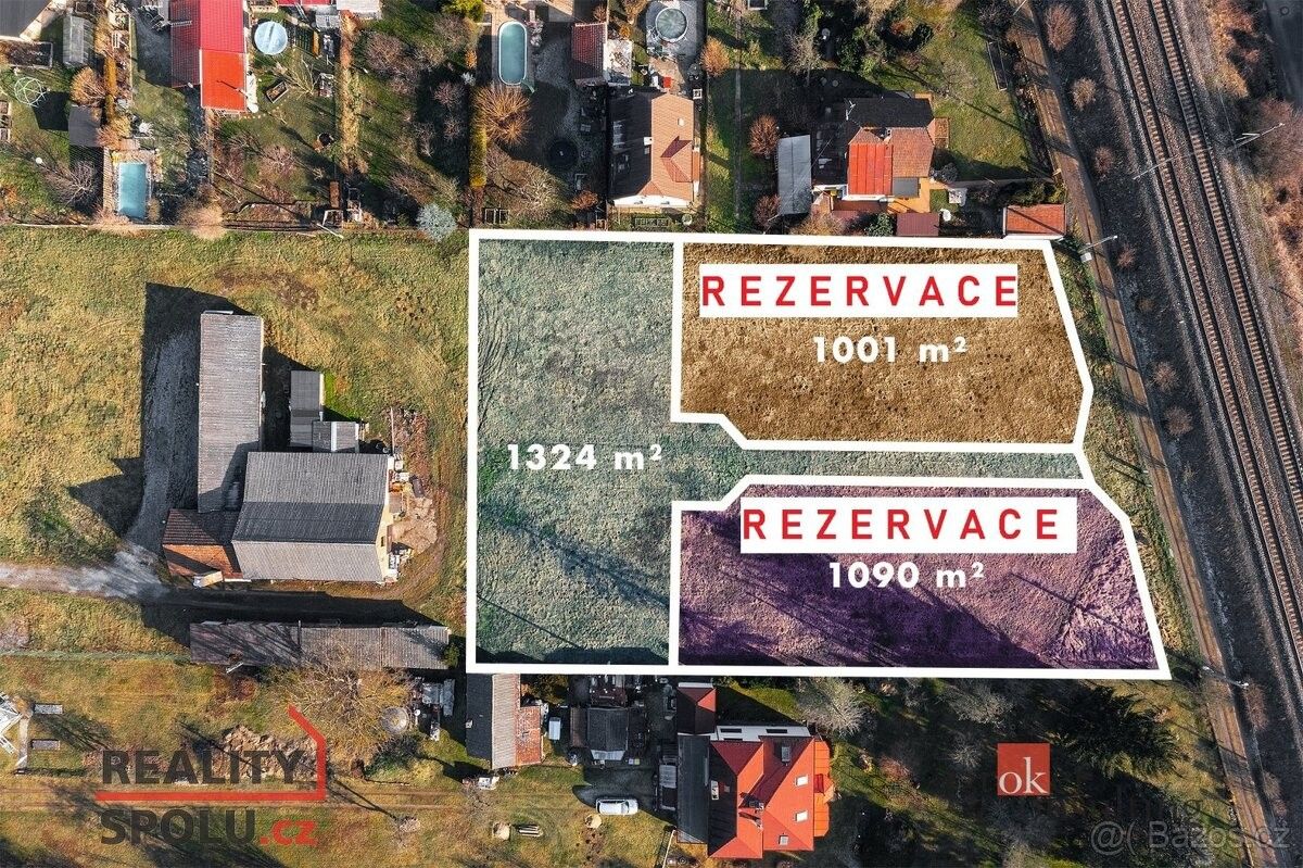Prodej pozemek - Všenory, 252 31, 1 324 m²