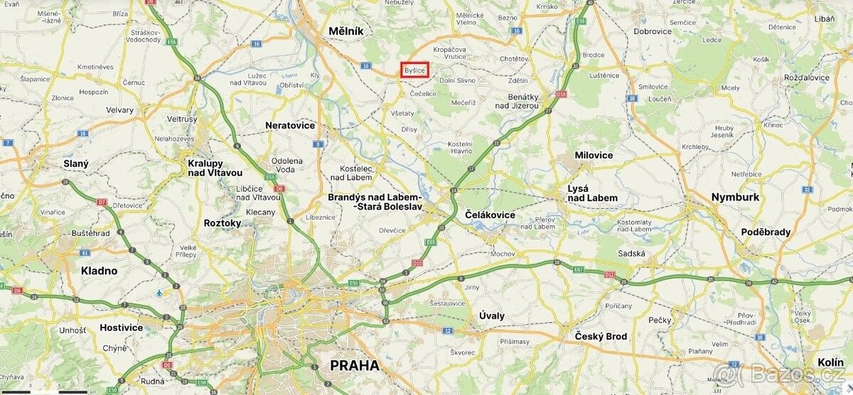 Ostatní, Byšice, 277 32, 6 569 m²