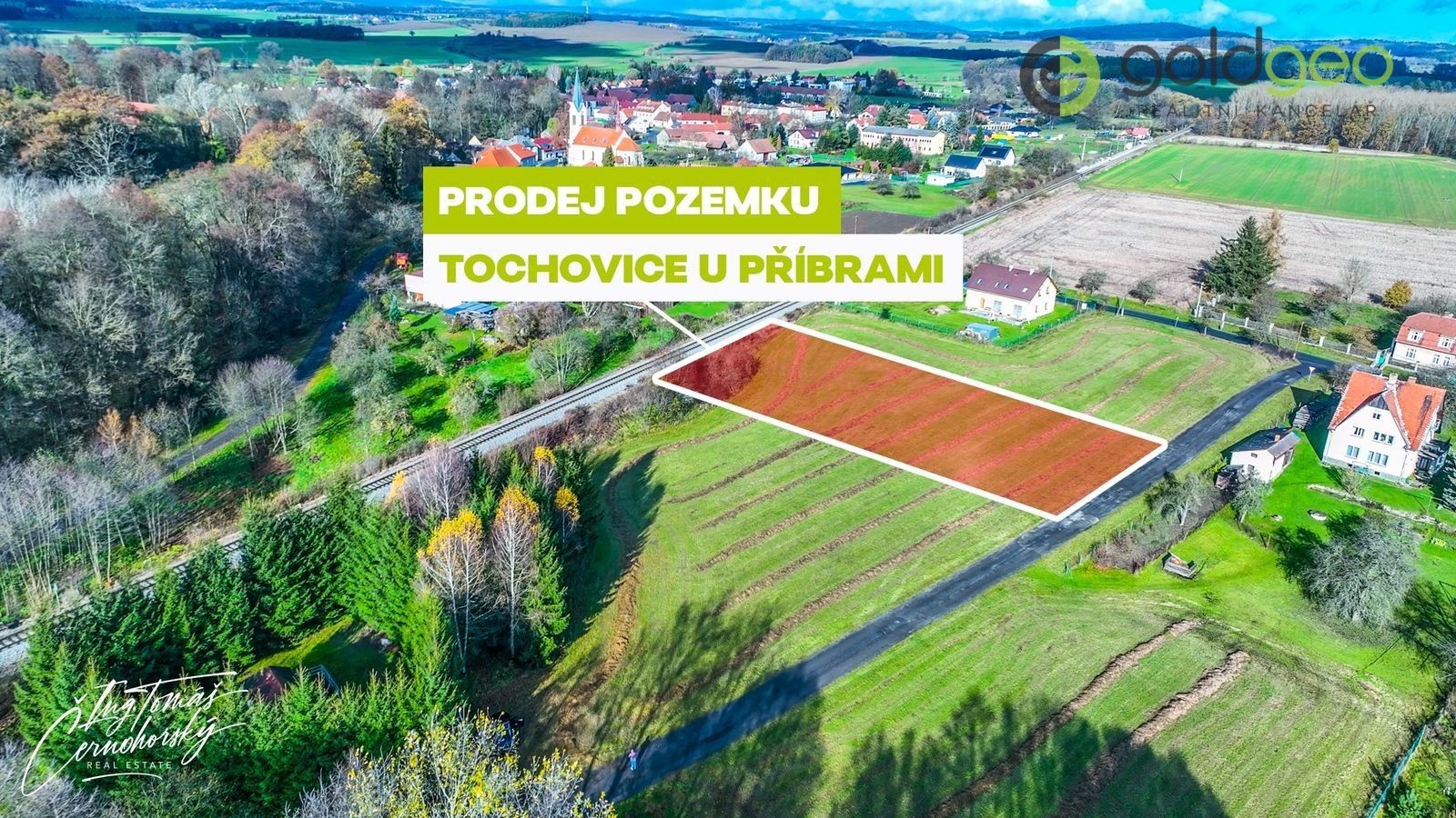 Pozemky pro bydlení, Tochovice, 1 727 m²