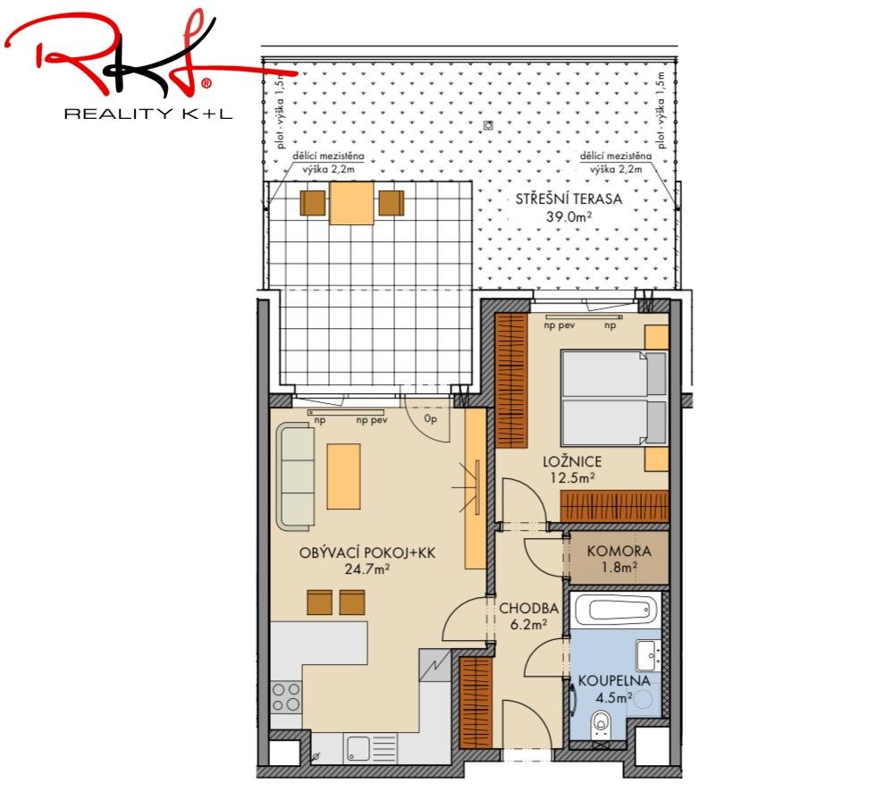 Prodej byt 2+kk - Drnovská, Praha, 91 m²