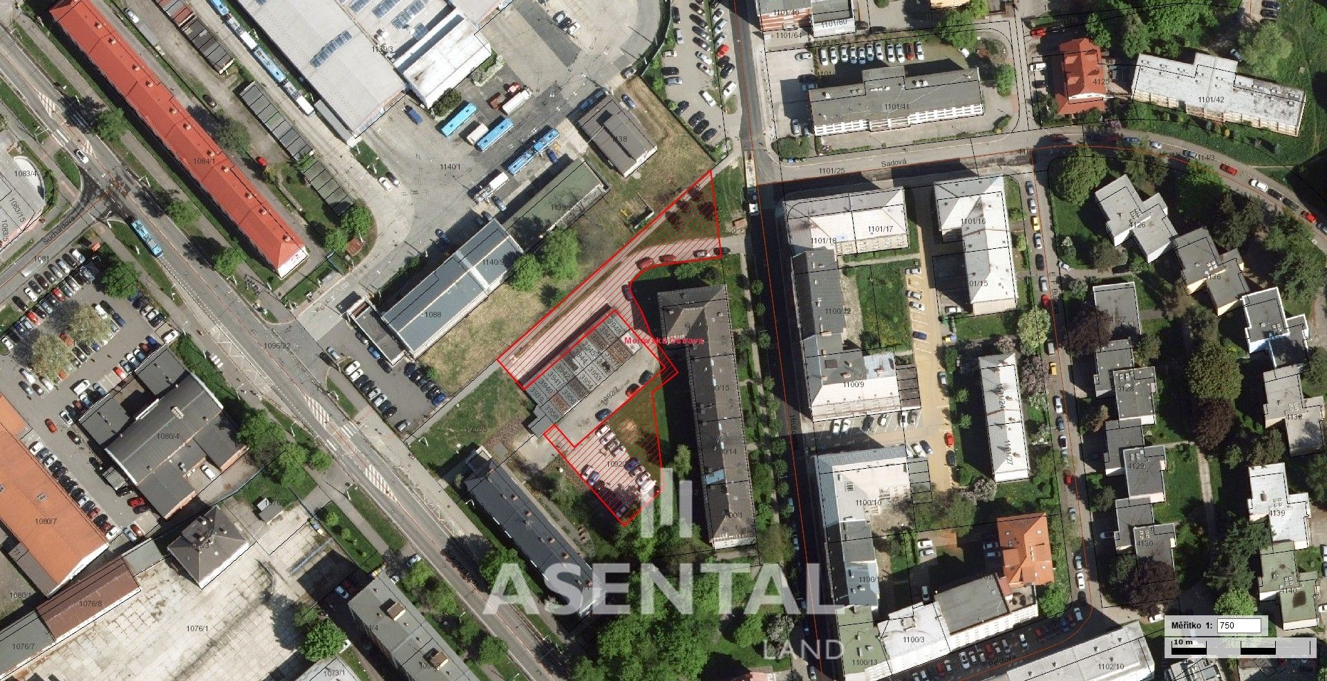 Pozemky pro bydlení, Hrušovská, Ostrava, 1 591 m²