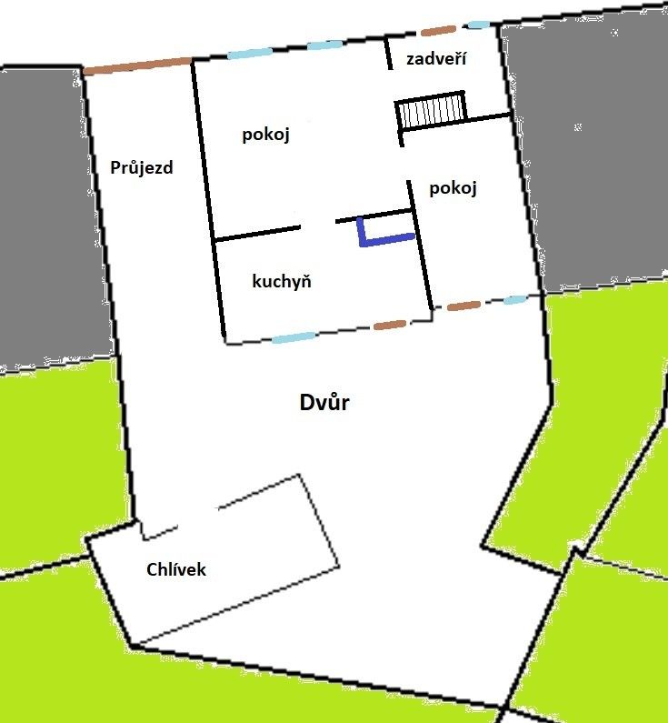 Prodej pozemek - Morkovice-Slížany, 768 33, 213 m²
