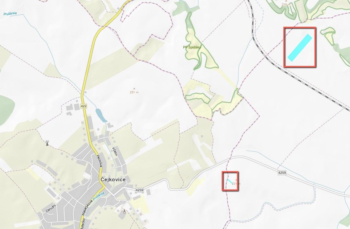 Zemědělské pozemky, Mutěnice, 696 11, 708 m²