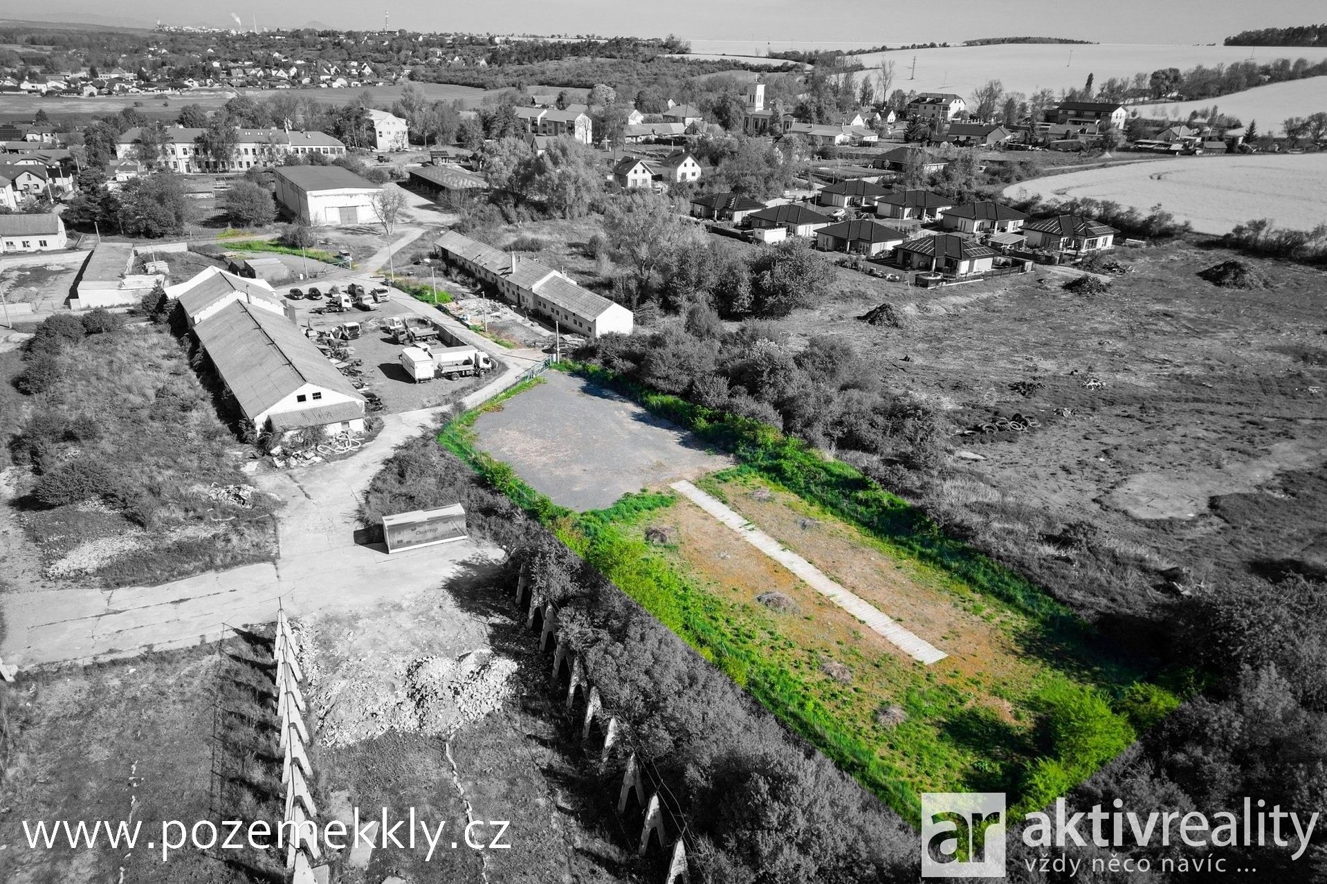 Komerční pozemky, Záboří, Kly, 2 639 m²