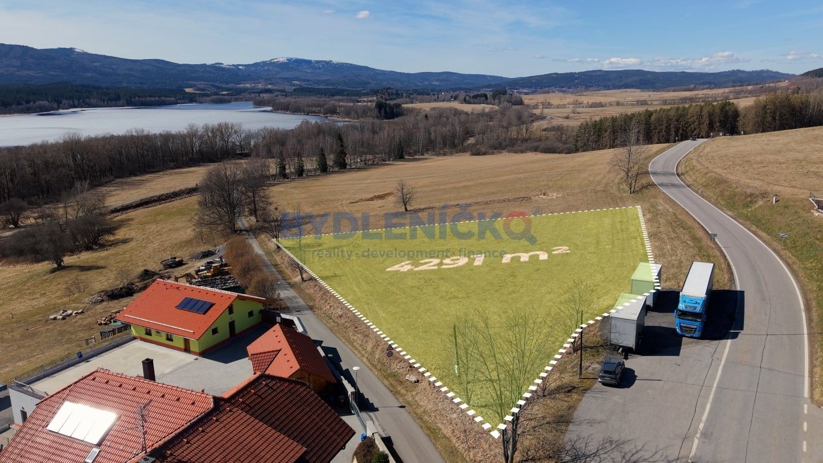 Pozemky pro bydlení, Pihlov, Horní Planá, 4 291 m²