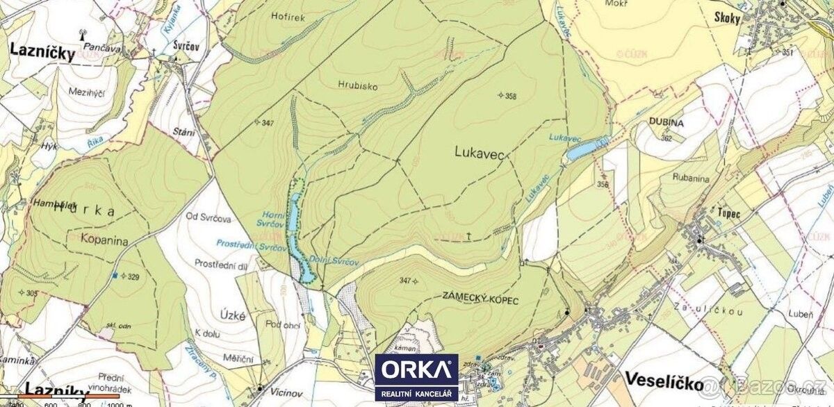 Ostatní, Veselíčko u Lipníka nad Bečvou, 751 25, 3 455 m²