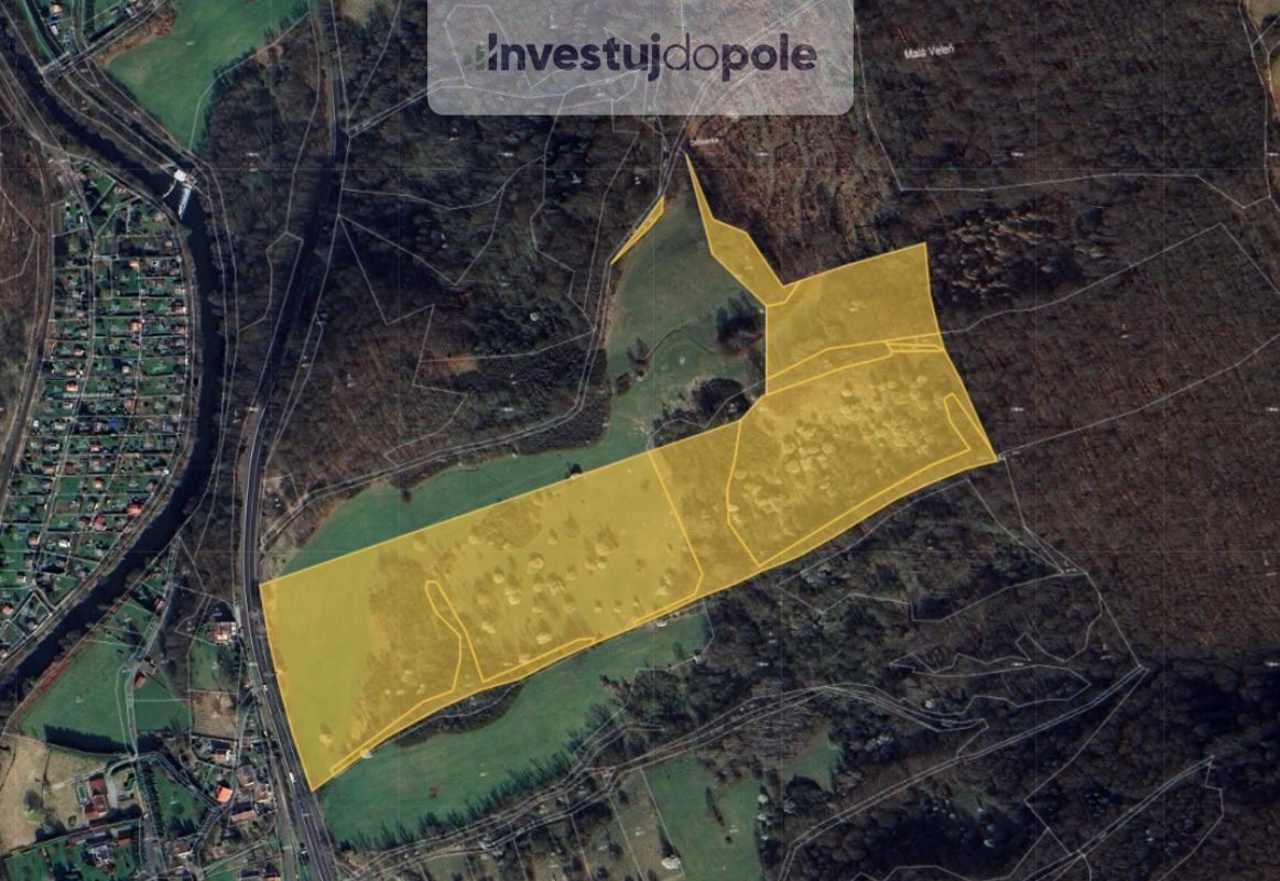 Louky, Soutěsky, Malá Veleň, 80 878 m²
