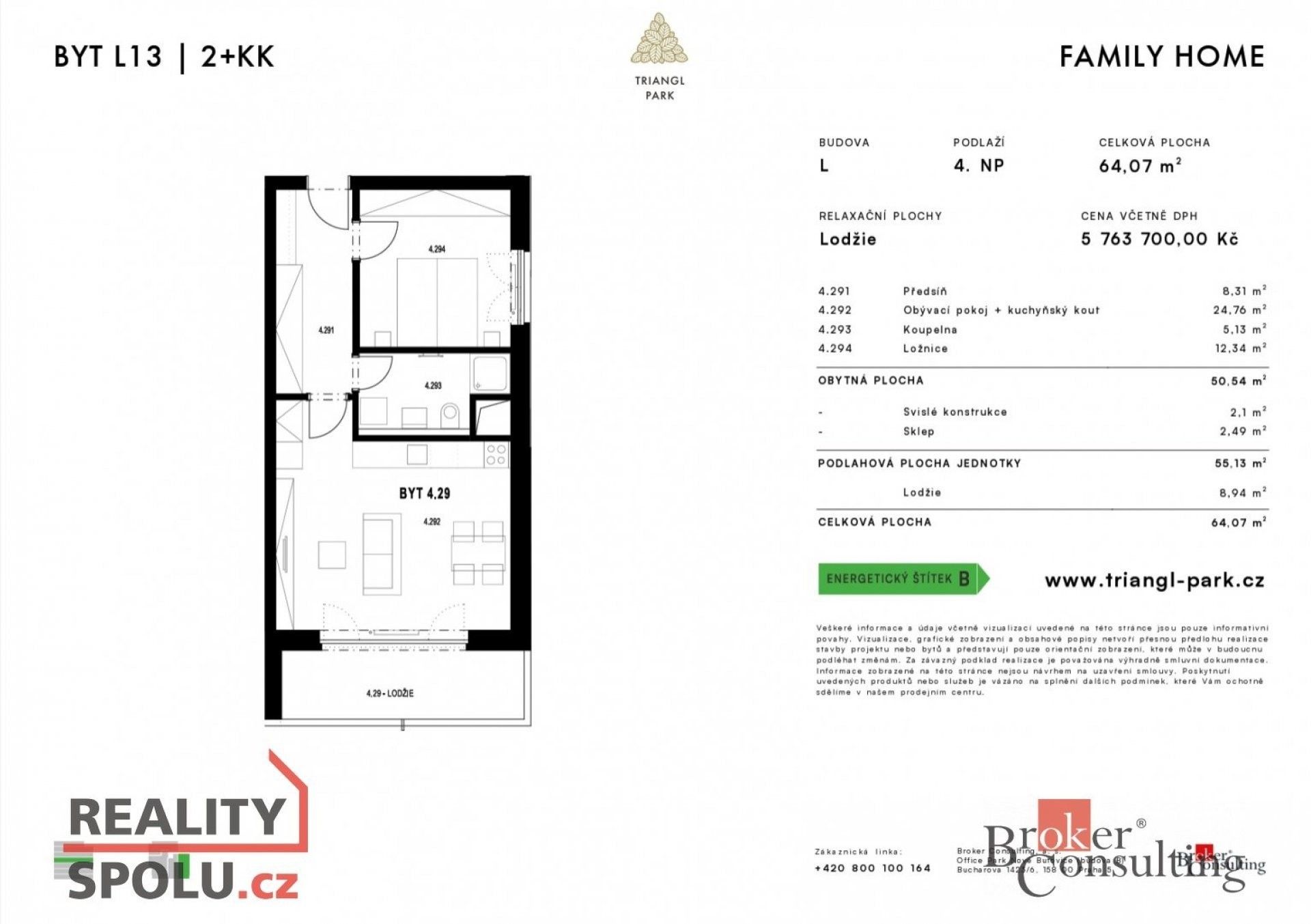 Prodej byt 2+kk - Měděná,Jižní Předměstí,Plzeň, 62 m²