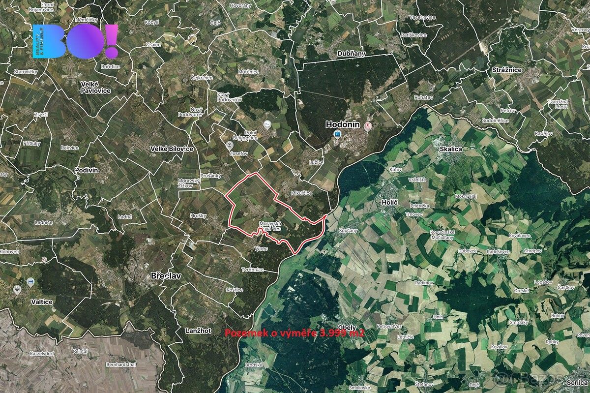 Zemědělské pozemky, Moravská Nová Ves, 691 55, 3 999 m²