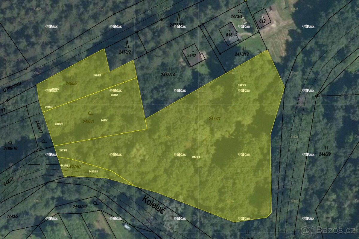 Prodej pozemek - Bojkovice, 687 71, 818 m²