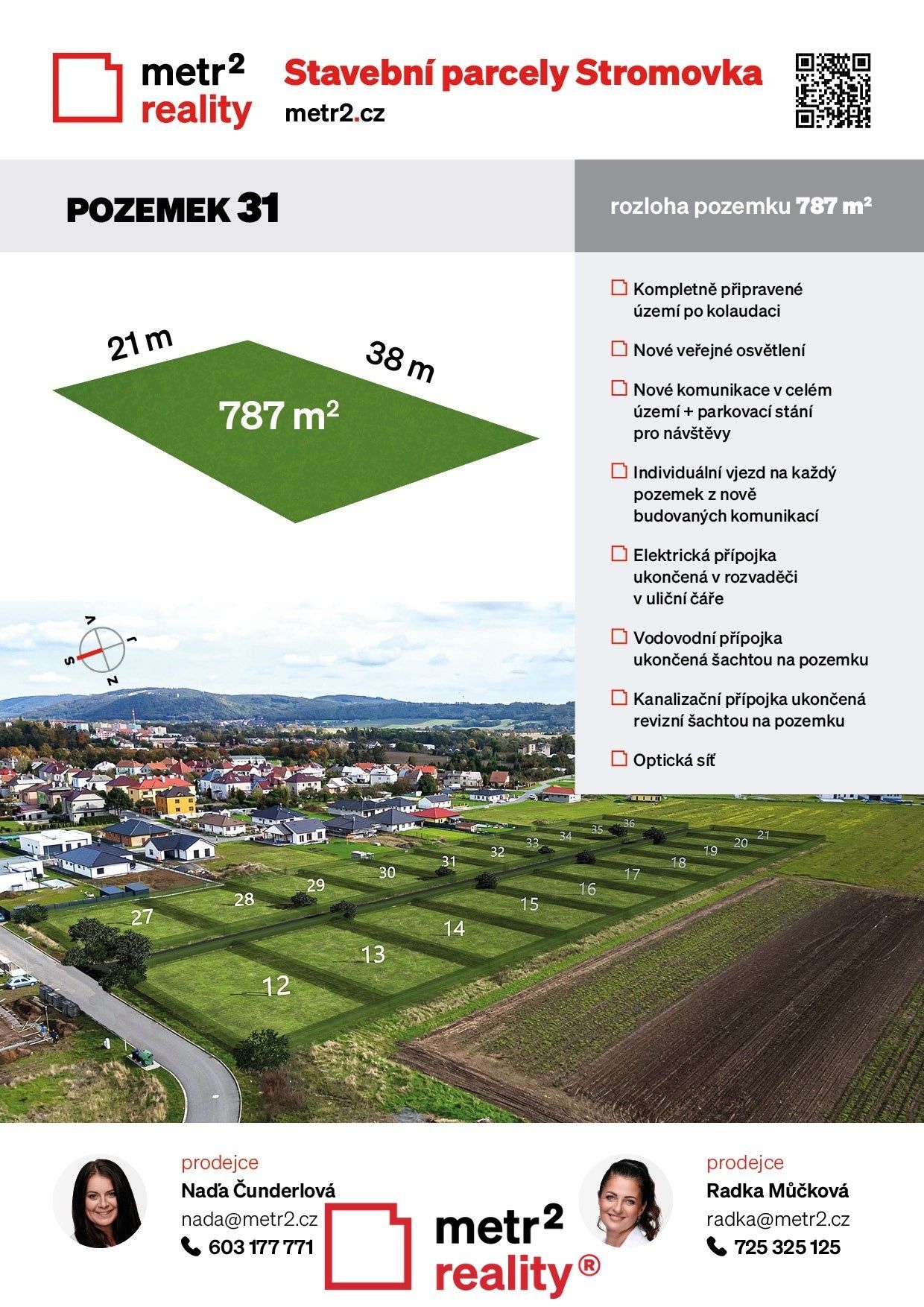 Pozemky pro bydlení, Martina Zeberského, Lipník nad Bečvou, 787 m²