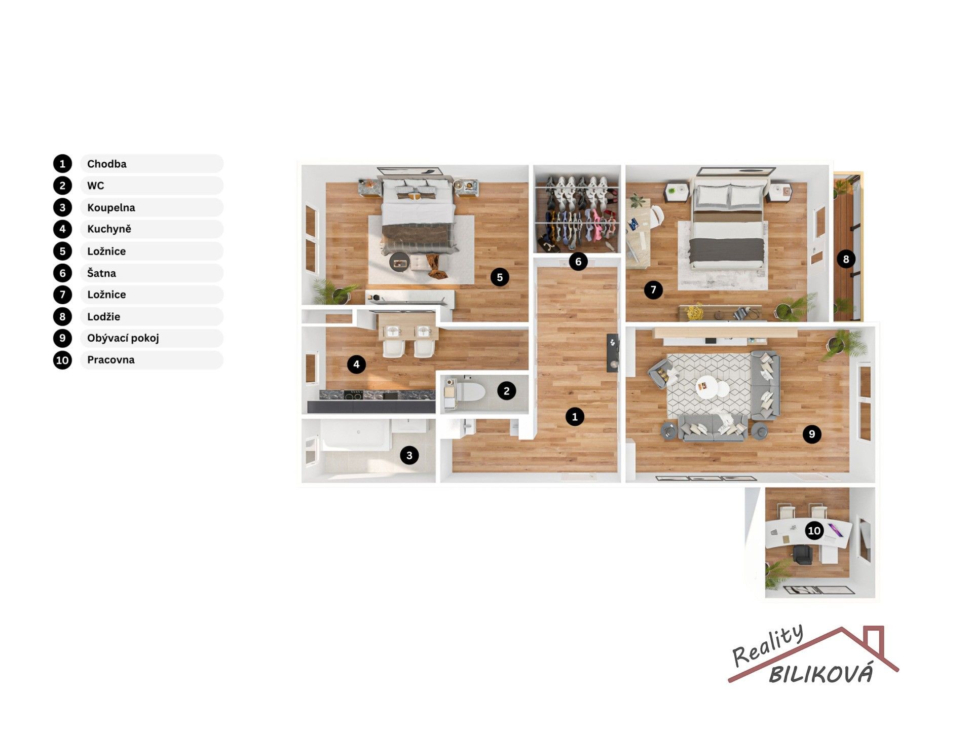3+1, Kostelecká, Brandýs nad Labem-Stará Boleslav, 90 m²