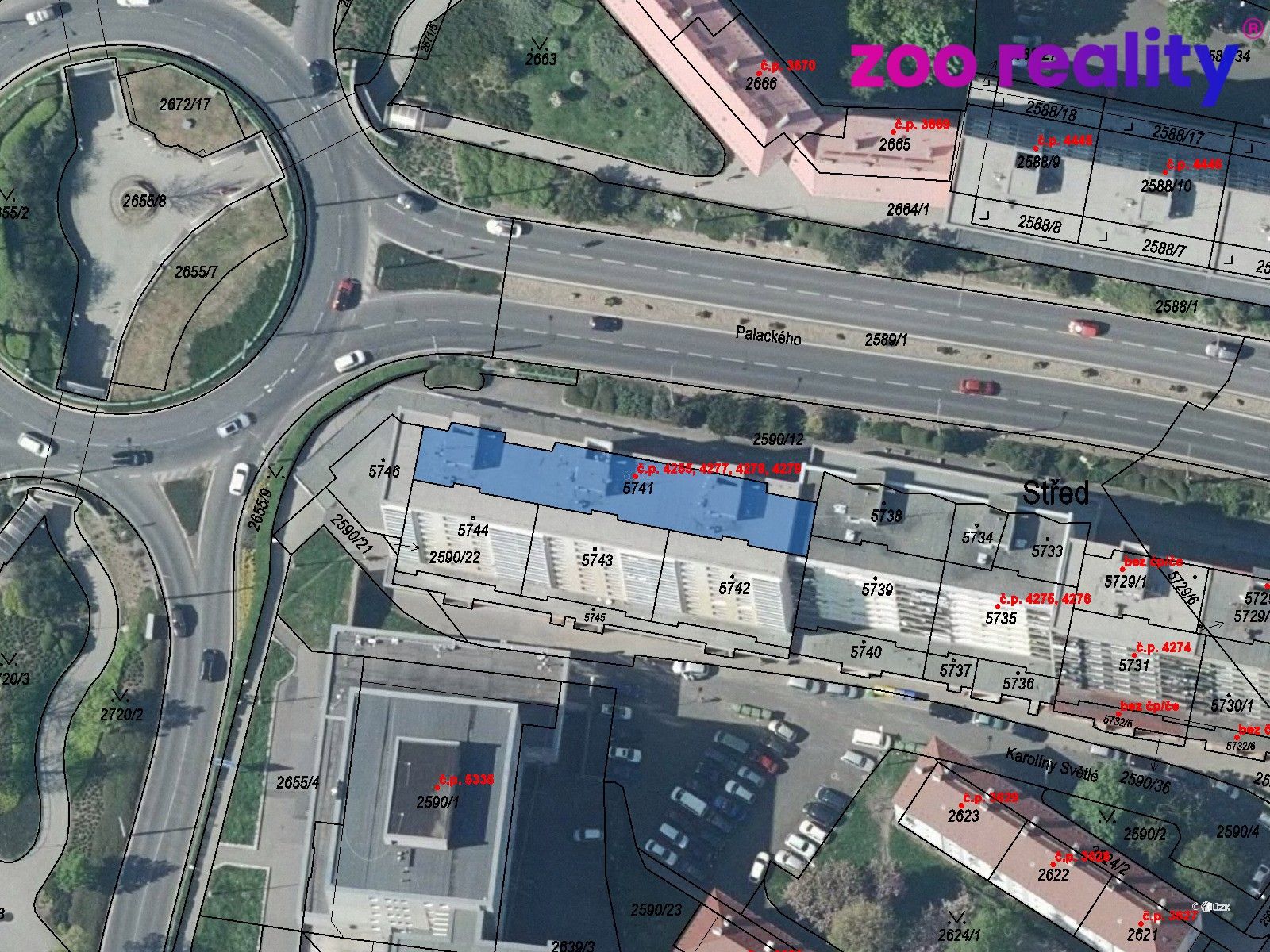 Pronájem byt 1+1 - Palackého, Chomutov, 36 m²