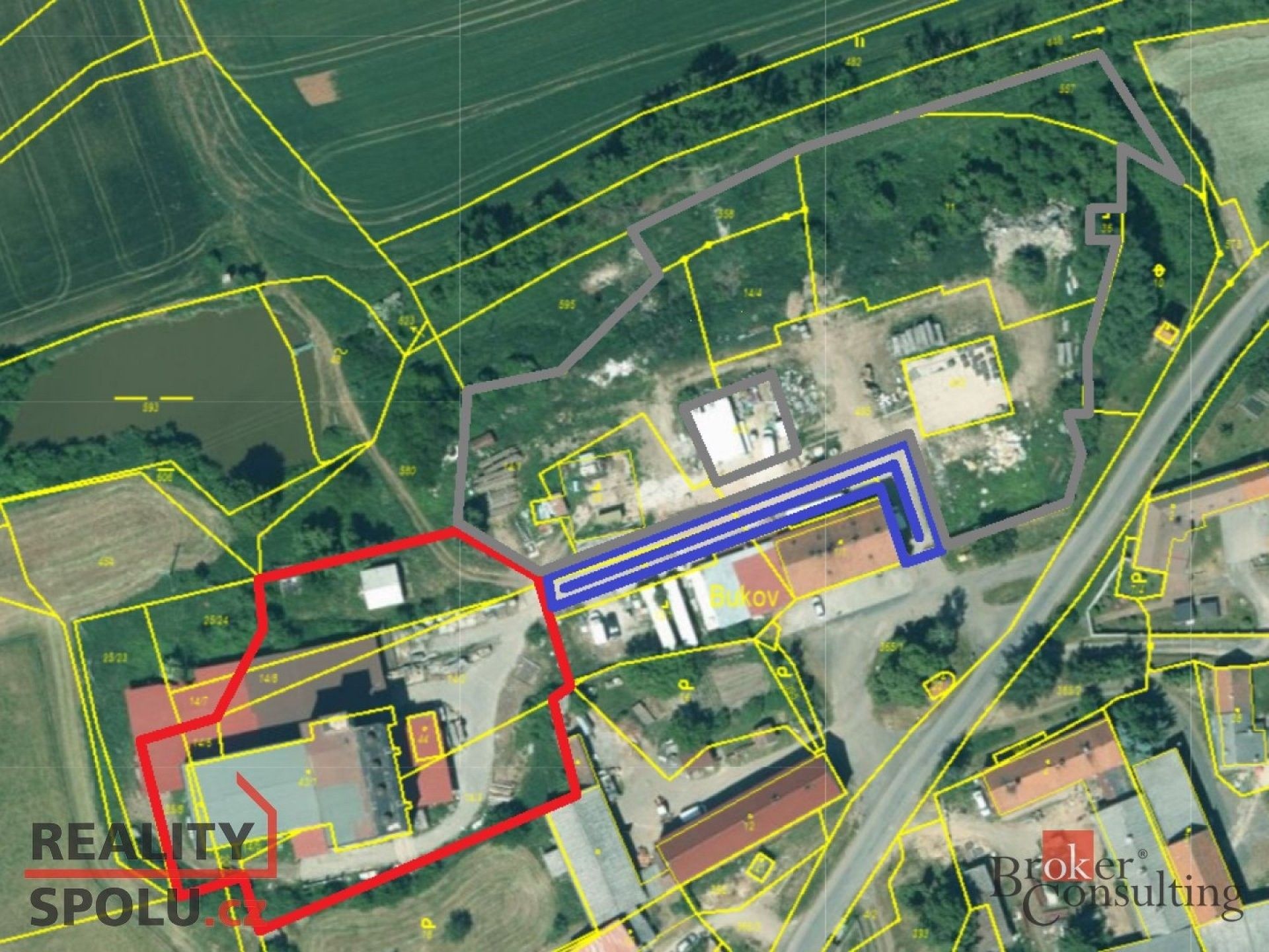 Komerční pozemky, Bukov, Hořovičky, 278 m²