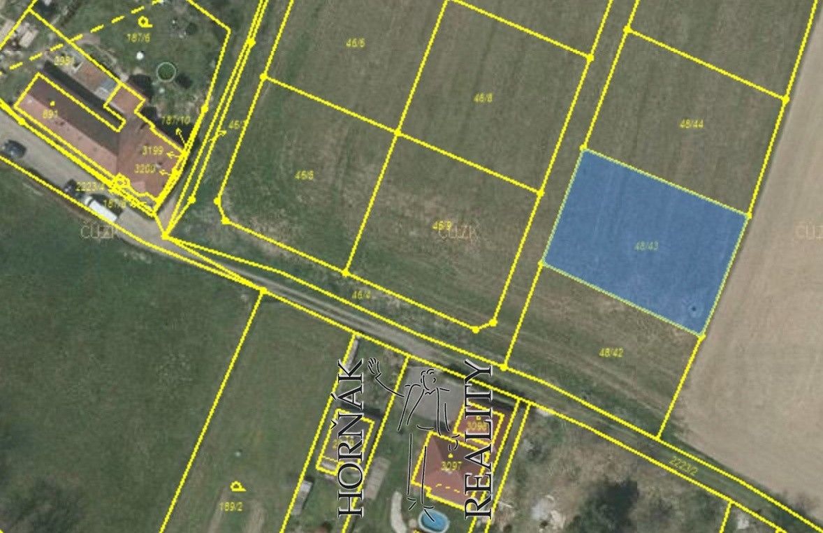 Prodej pozemek pro bydlení - Týn nad Vltavou, 892 m²