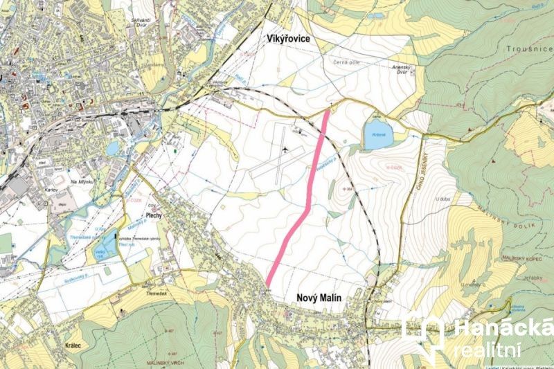 Zemědělské pozemky, Nový Malín, 788 03, 120 403 m²