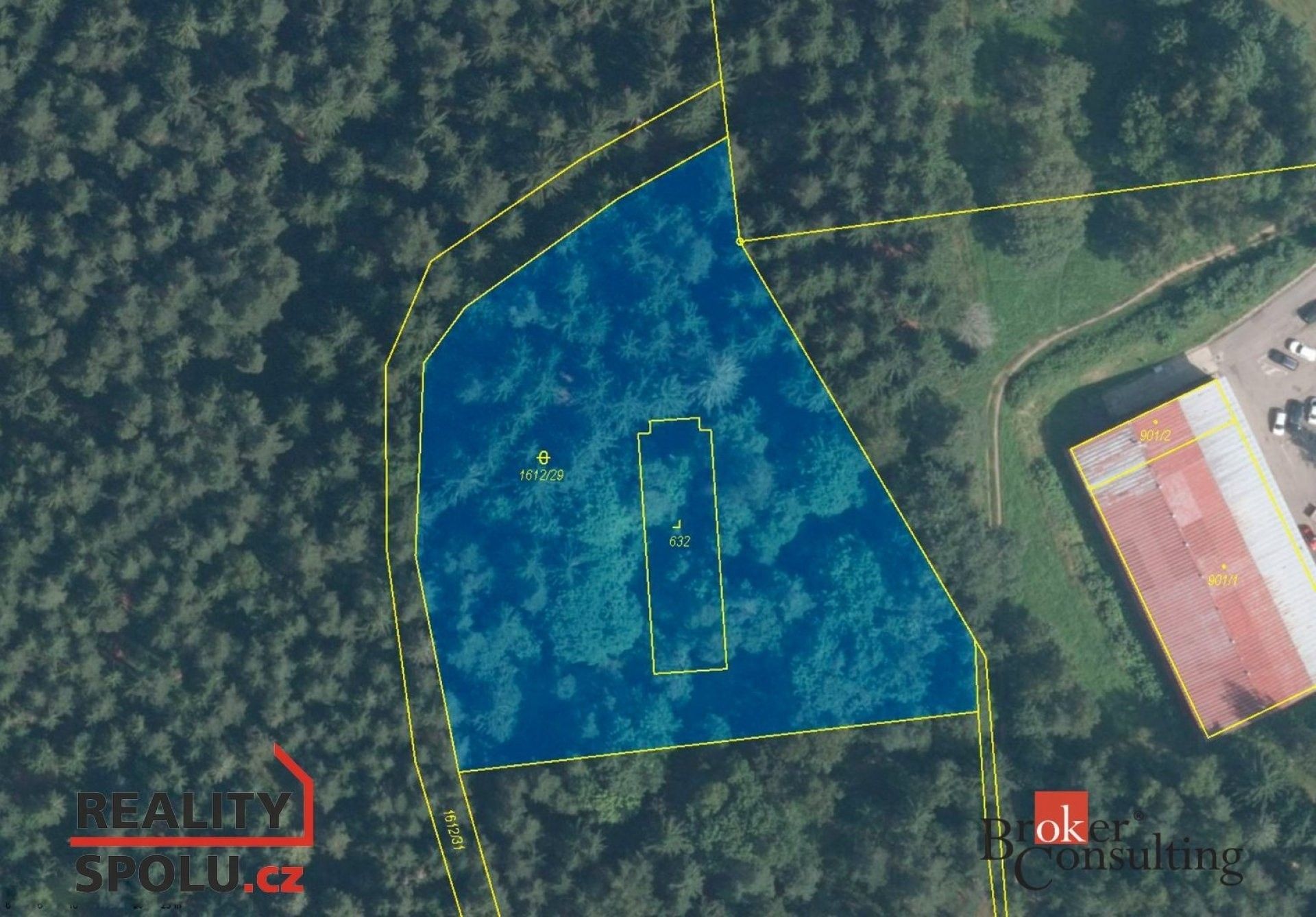 Louky, Rotava, 5 418 m²