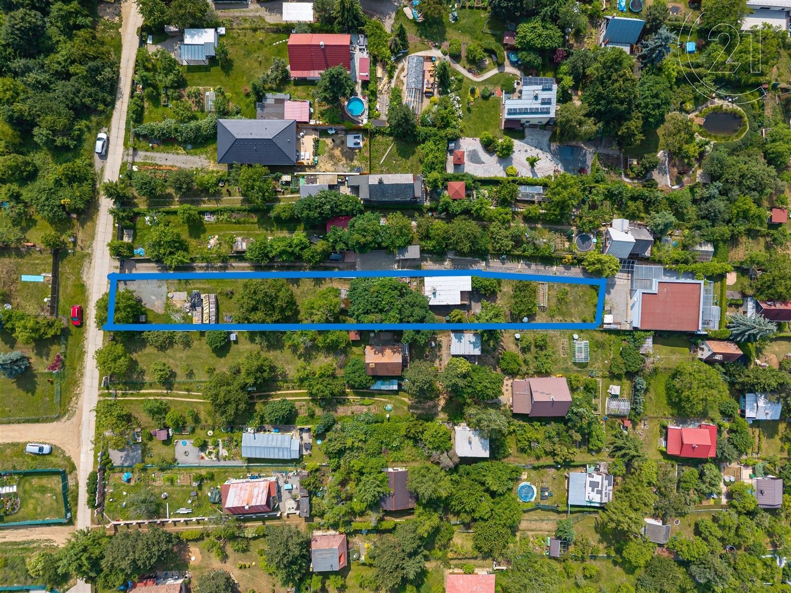 Zahrady, Popůvky, 1 127 m²