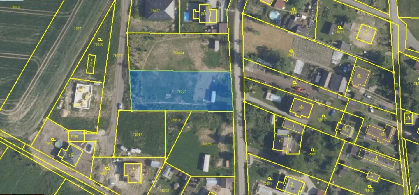 Pozemky pro bydlení, Petkovy, 1 661 m²