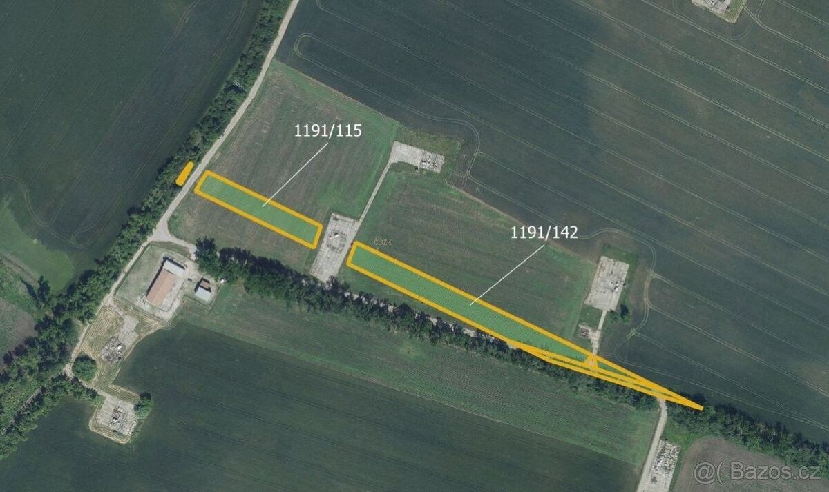 Prodej zemědělský pozemek - Týnec u Břeclavě, 691 54