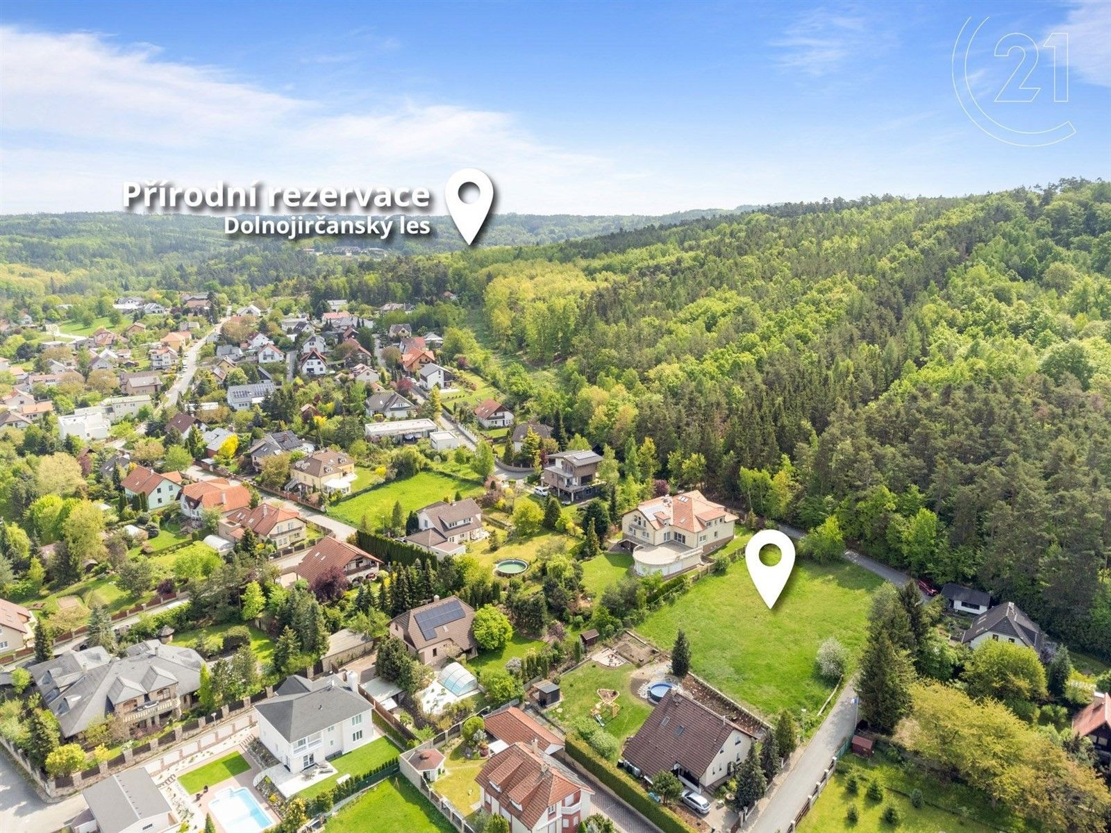Pozemky pro bydlení, Psáry, 1 711 m²
