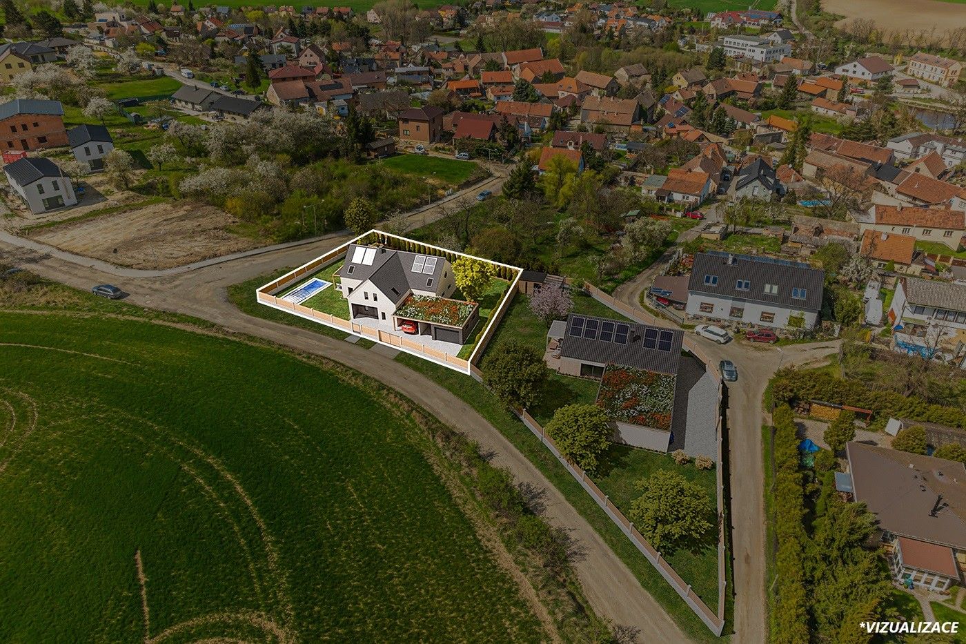 Pozemky pro bydlení, Dřetovice, 1 045 m²