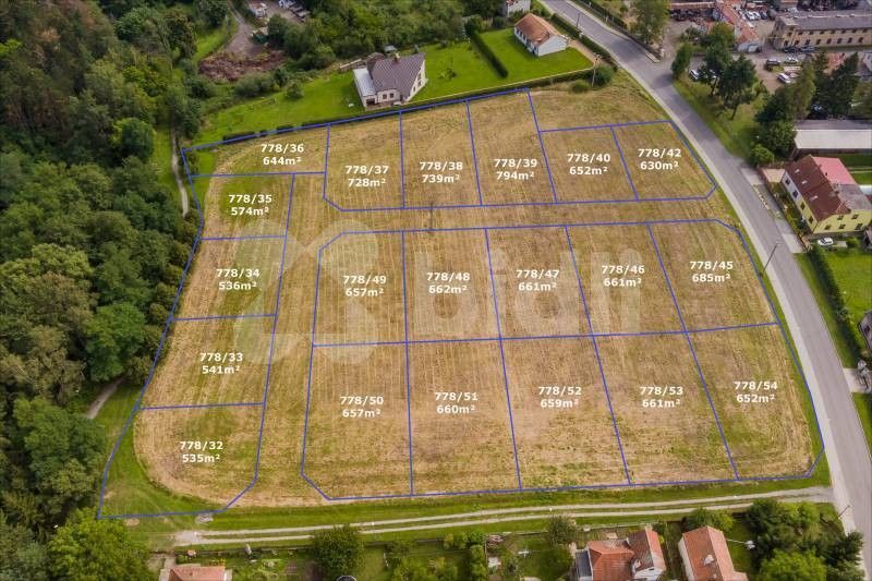 Prodej pozemek pro bydlení - Přátelství, Dýšina, 794 m²
