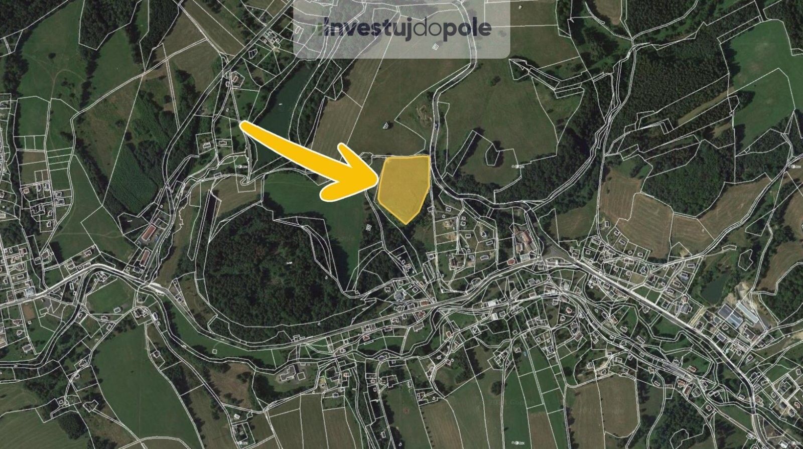 Prodej louka - Mníšek, 20 300 m²