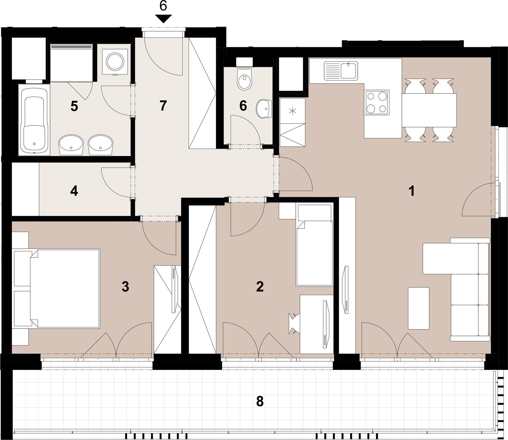Prodej byt 3+kk - Makovská, Praha, 76 m²