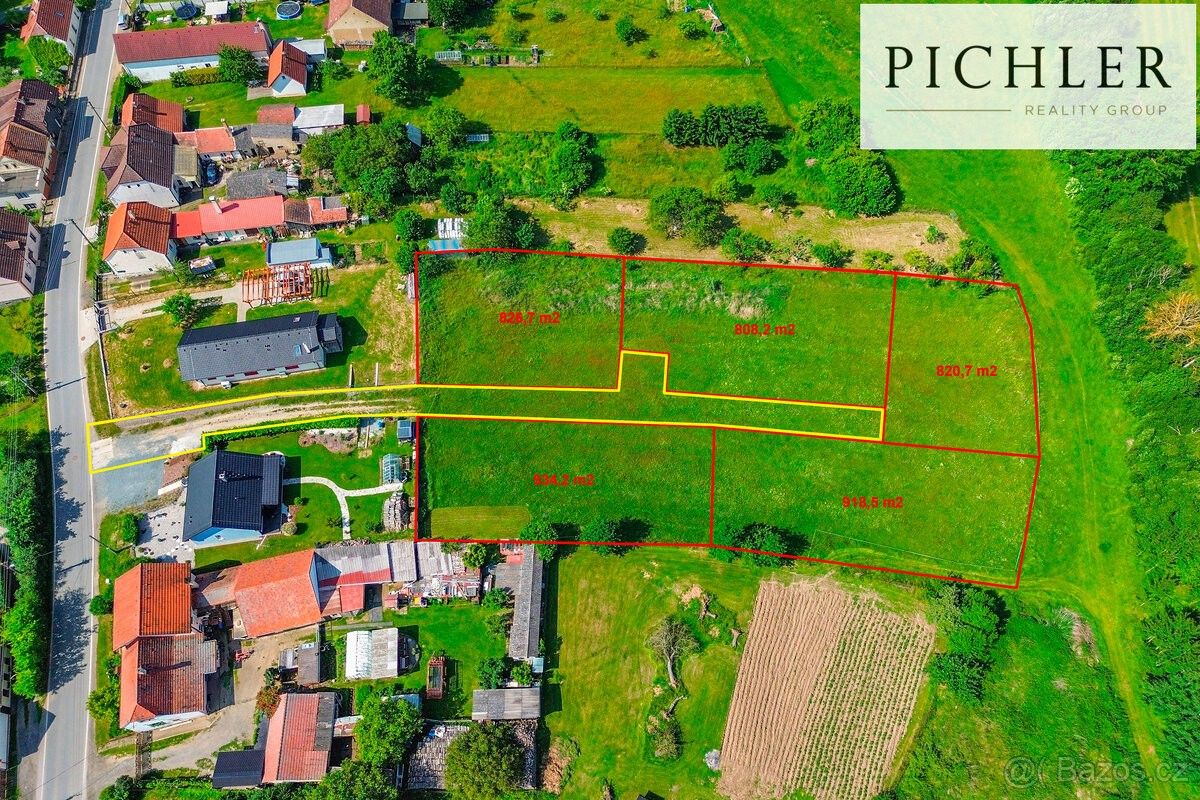 Pozemky pro bydlení, Dnešice, 334 43, 827 m²