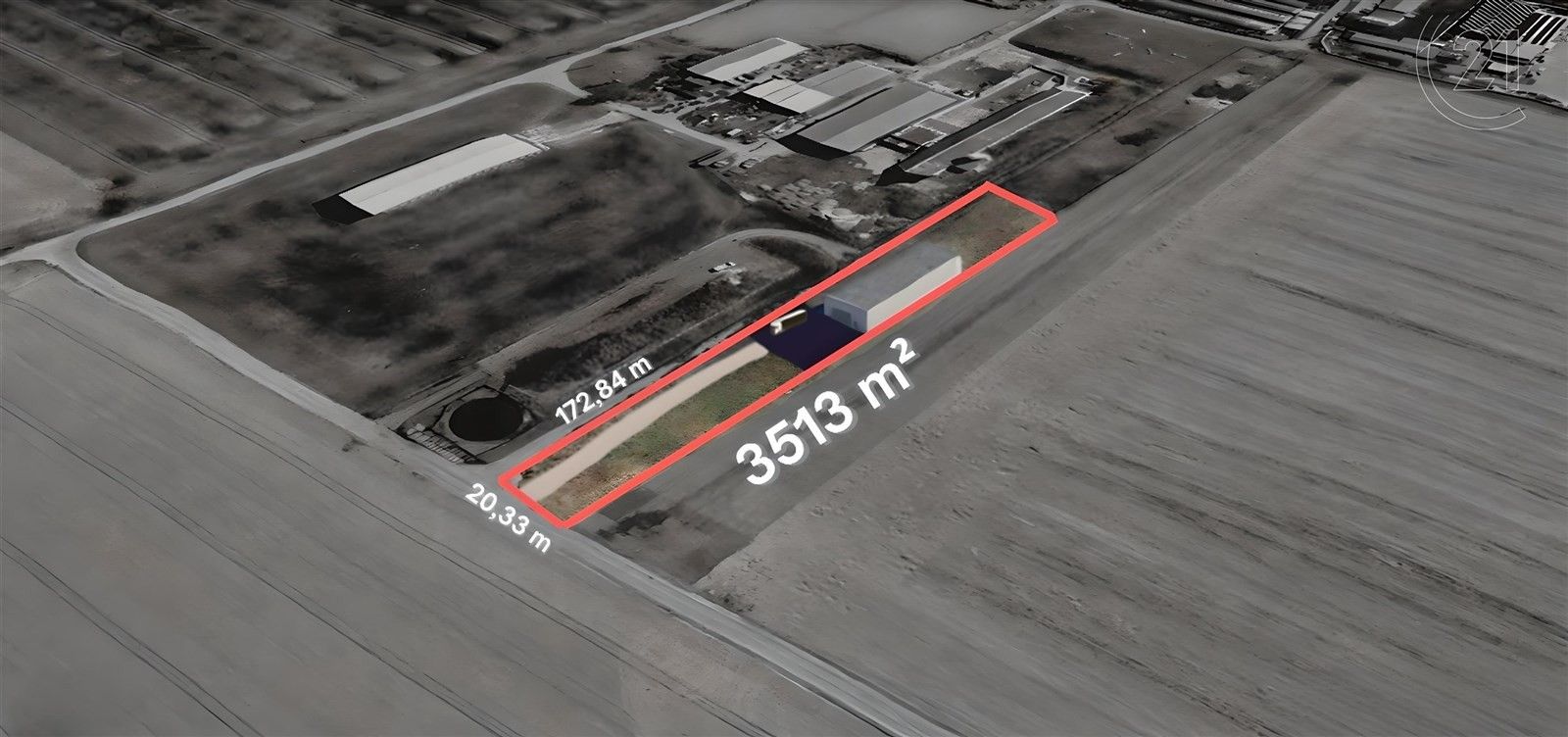 Komerční pozemky, Přerov, 3 513 m²