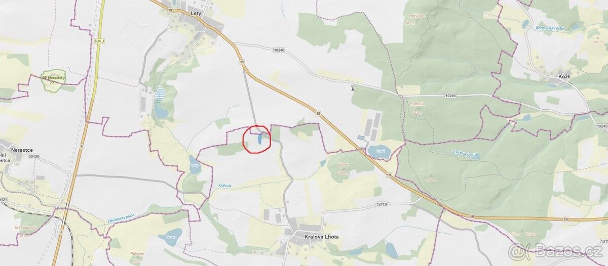 Prodej les - Čimelice, 398 04, 3 376 m²