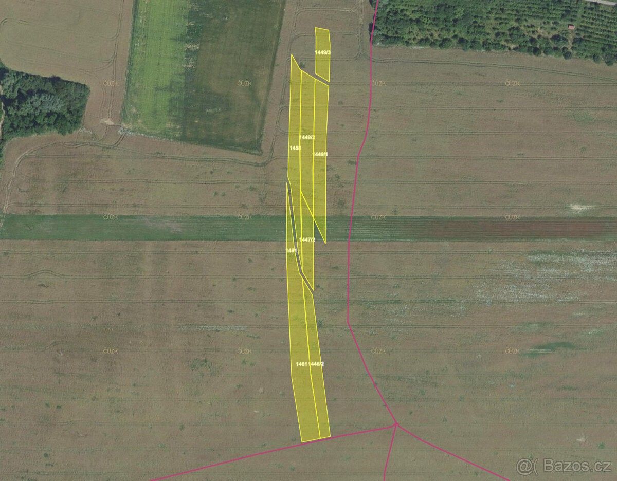 Zemědělské pozemky, Osvětimany, 687 42, 73 m²