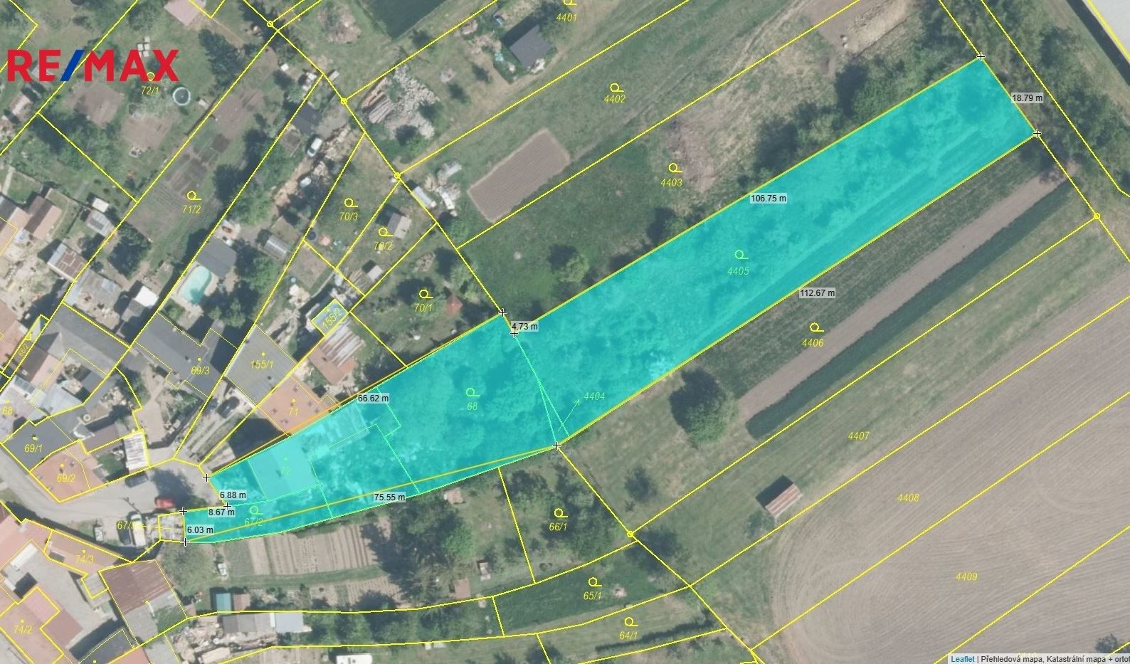 Pozemky pro bydlení, Kučerov, 3 685 m²