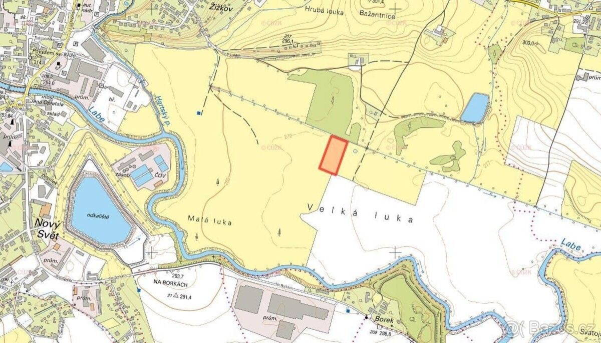 Prodej pozemek - Dvůr Králové nad Labem, 544 01