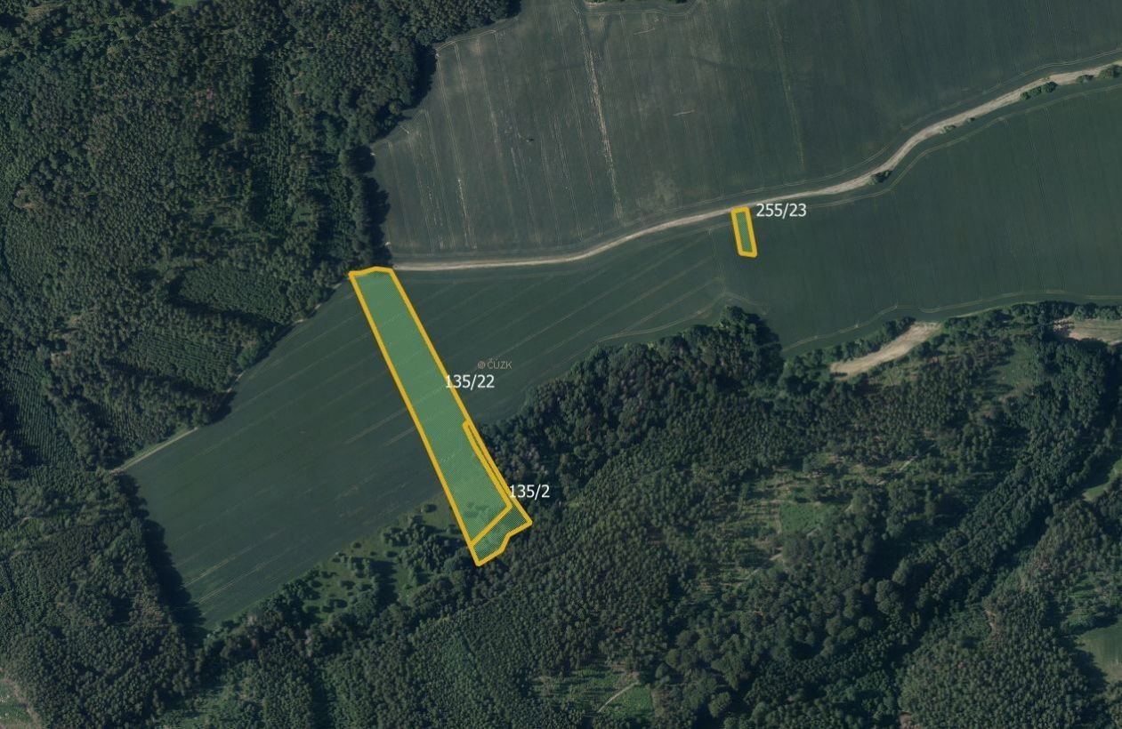 Zemědělské pozemky, Pateřín, Bílá Lhota, 9 904 m²
